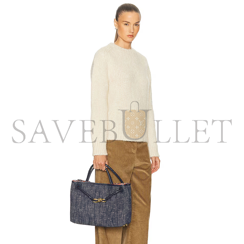 BOTTEGA VENETA MEDIUM ANDIAMO DENIM 836381 (32*24*12cm)